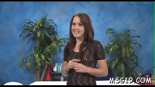 Tall chick strips in a cute way 