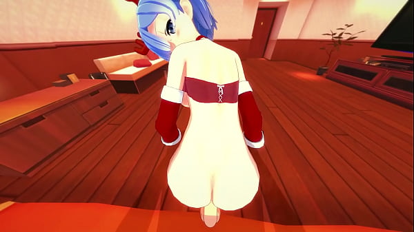 Re:zero Rem Take A Hard Cock As A Holiday Present thumbnail