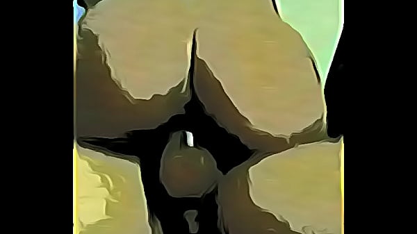 Cabalgando polla en la sala 