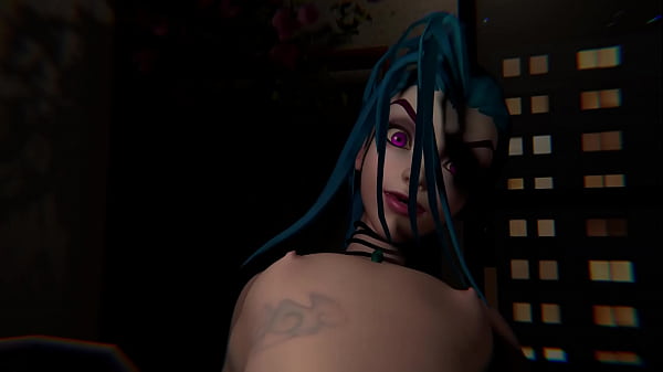 League of Legends Jinx footjob 3D Porn