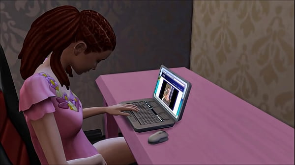 Stepdaughter Seduces Her Stepdad After Masturbating In Front Of The Computer Watching A Porn Movie thumbnail