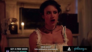 Witchy babes summon sex spirit sp