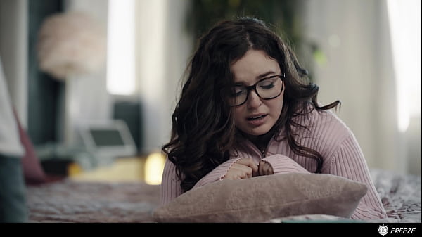 Step daddy freezes stepdaughter and fucks her to multiple orgasms