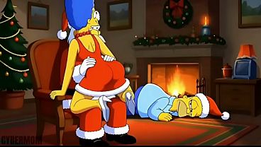 Santa visita a los simpson video thumbnail