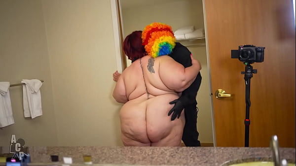 Natalie kinky begs gibby the clown on her knees & back for her job back after fucking co worker mid shift