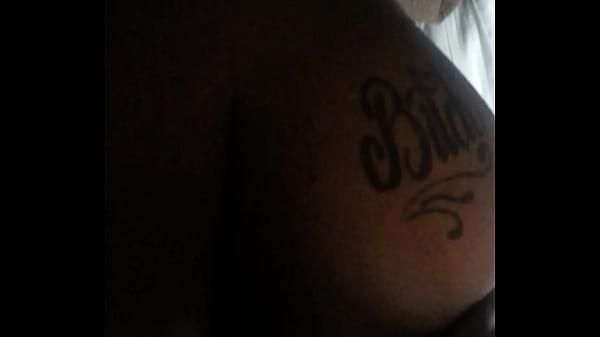 Black fat ass tattoo 