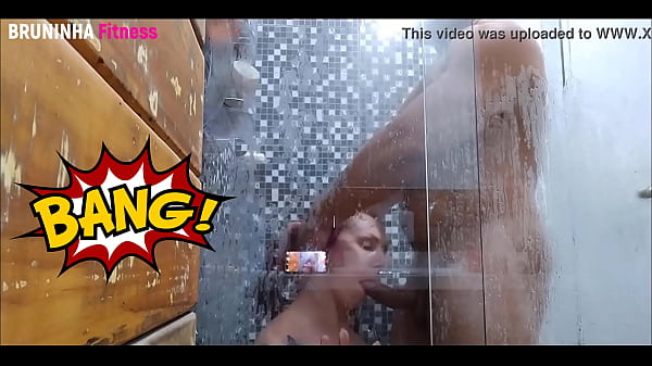 PLEASURE Ifucked_the ass_of Fit girl in the shower from behind Blowjob and hardcore sex