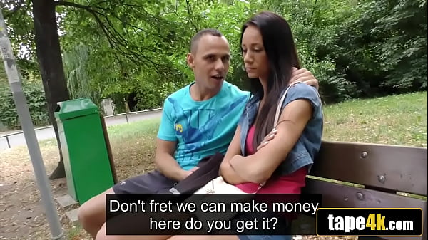 Hot Brunette GirlfriendBecomesSlut for Some Cash withAssholeBoyfriend Watches