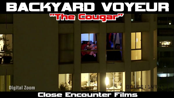 Play MP4 - PROMO - THE COUGAR&period; Voyeur Neighbor Adventure in the Big City&period; Ultimate Fantasy Voyeur Experience piercing the night and the Private Affairs of my Neighbor&period; Backyard Exhibitionist adventures&period; Neighbor Exhibitionist Straight Guy with Big Cock&period;
