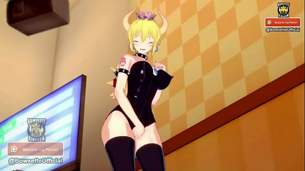 BOWSETTE FINGERINGHER PUSSY TIL WET