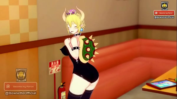 Play MP4 - BOWSETTE FINGERING HER PUSSY TIL WET