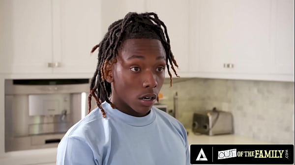 Stepmom fucks stepson in secret interracial breeding