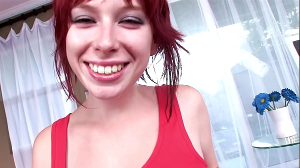 ZOEYNIXON Big Natural Tits_19 YO Redhead Huge Cock_POV Blowjob and_Huge Load Cum Swallow