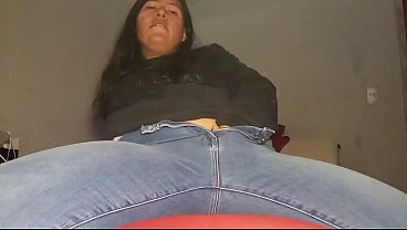What Is Hiding Under My Jeans? - Masturbation and vibrator toy
