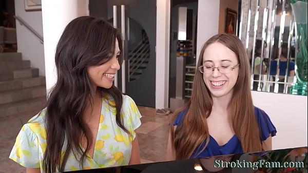 Scarlett has been taking her piano lessons with her stepmom jackie who&rsquo;s so proud of her new stepdaughter scarlett is grateful for her new family and when her stepdad donnie joins her she makes sure to let him know