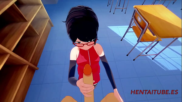 Boku no Hero Naruto Hentai 3D - Bakugou Katsuki & Sarada Uzumaki Sexat - Animation Hard Sex Manga