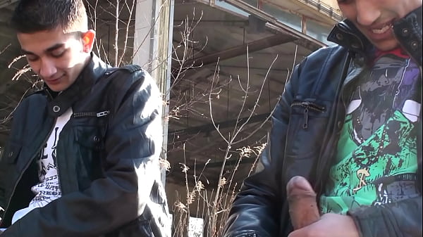 Scoout007 - Two Young Gypsy Boys Jerk Off Their Dicks At A Casting! thumbnail