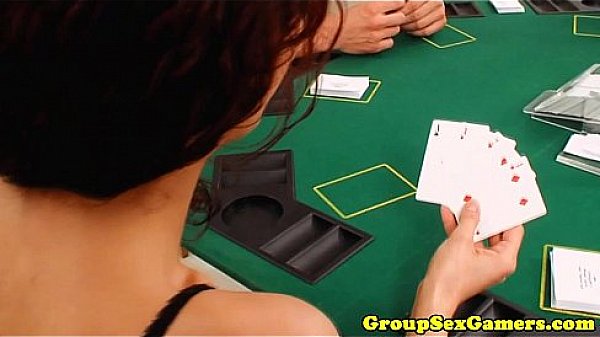 Stockings threeway with amateur cummed on 