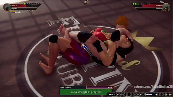 Bianca_Iniong VS VilkorNaked Fighter 3D