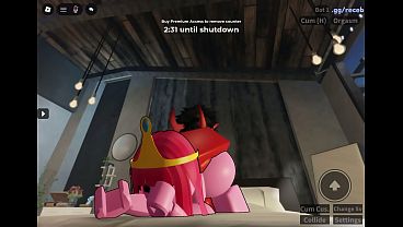 Fucking princess bubblegum on Roblox