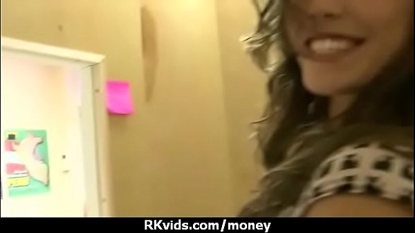 Hot sexy amateur babe needs a lift and takes cash 13