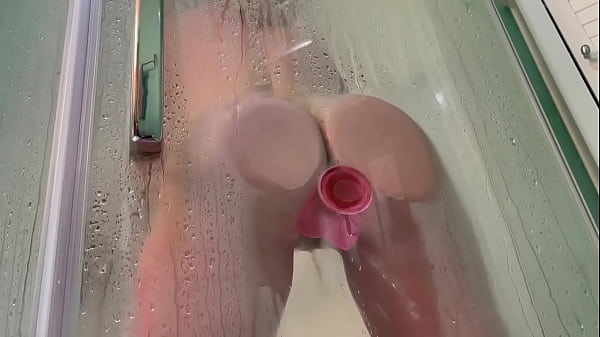 Blonde Milf_Slut Showering Fucks Herself ForYou Squirts andCums Over and Over CumPlayWithUs2