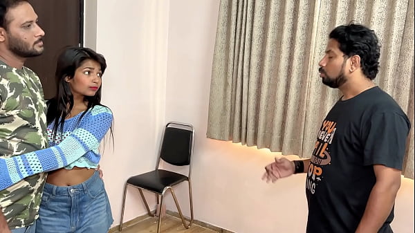 Play MP4 - In front of her husband&comma; the wife called her boyfriend at home&period;