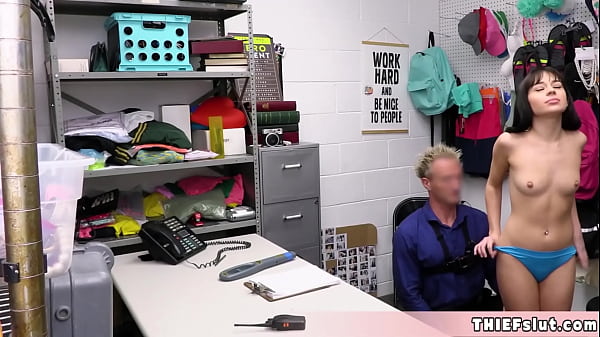 Play MP4 - Beautiful Italian shoplifter teen caught and now her tight pussy gets destroyed by the mall cop