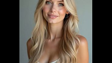 Nonton Blonde Bombshell Ai Generated Blondie Slurping Hot Cock Like A Good Whore thumbnail