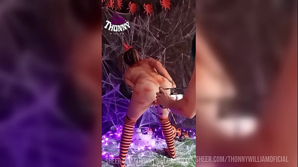 Gravei minha cunhada em sua apresenta&ccedil;&atilde;o de hallowen 