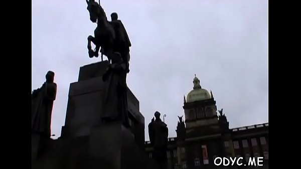 Enjoying her recent love tunnel 