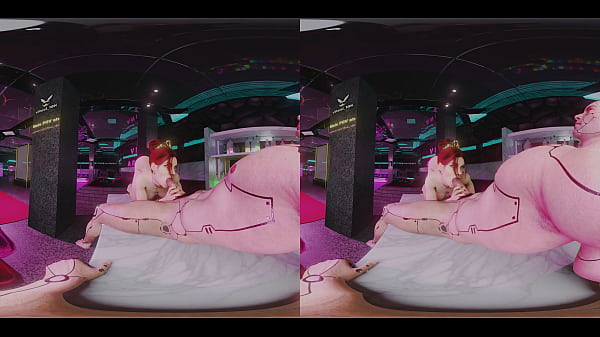 Deepthroat oralsex starring Scarlet Fyre OC from VReal18K