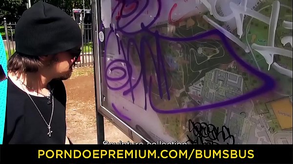 BUMS BUS - Seductive Austrian blonde Mila Milan goes wild for cock in the van backseat