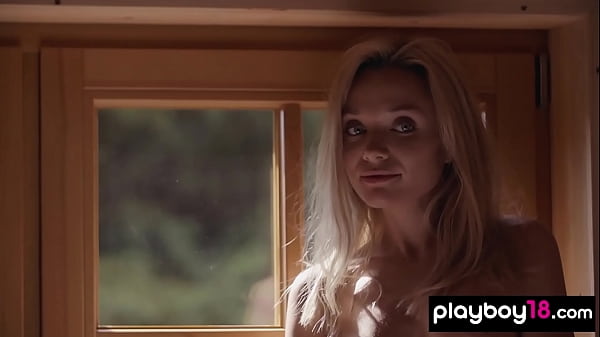 Petite_all natural Russian blondie Zhenya Belaya stripping and_posing