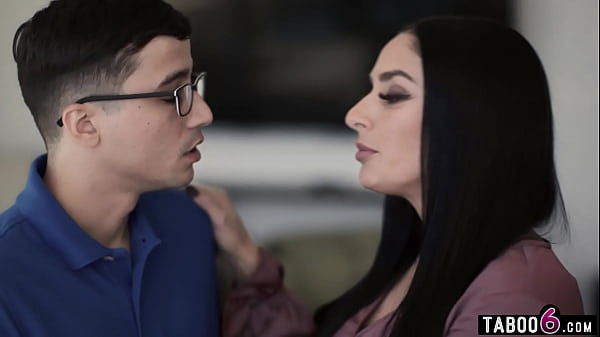 Her angry lesbian wife watches her fuck a young dude through the window this was nuts