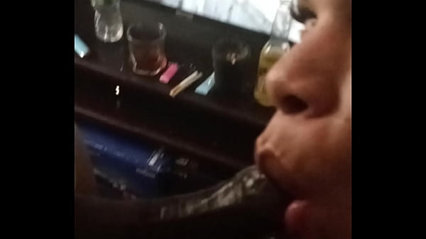 Sexy wife pleases me orally 