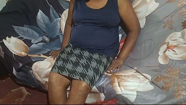 Maid Open her Legs and show her panty