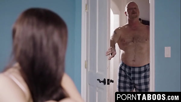 PornTaboos_com Naughty stepdaughter_Jojo Kiss gives_a sloppy BJ then rides_her stepdad