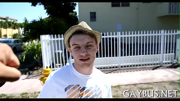 Pleasuring blowjob with a homosexual 