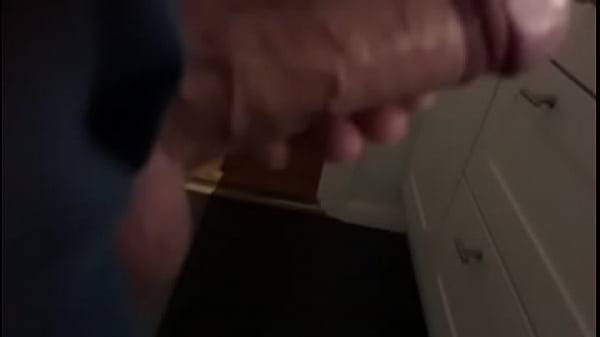 Stroking my hard dick for cute teen feels super good