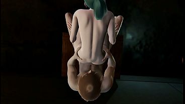 Jujutsu kaisen Hentai - Maki Fucked in an alley 