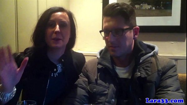 Play MP4 - Glam mature suck cock after picking up bloke