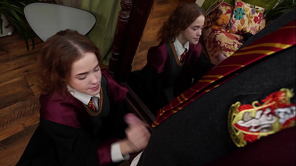 Sucking off the headmaster for a better grade