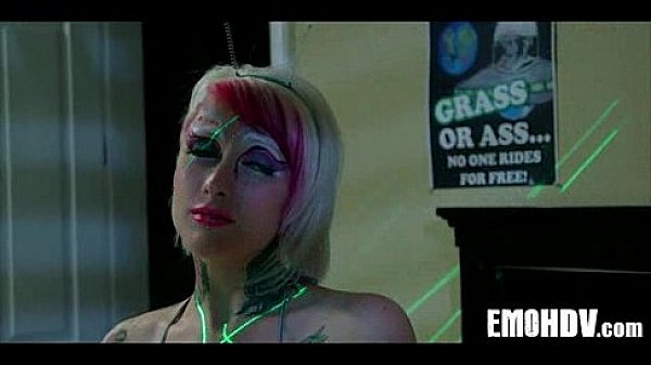 Emo slut with tattoos 1030 