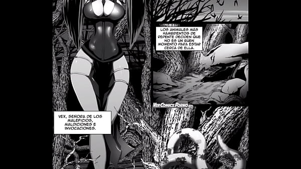 Comic porno muy caliente de bruja follada por demonios