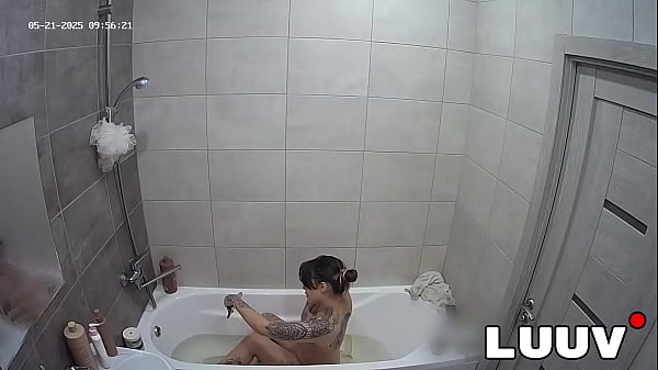 Luuv tattooed emily films her real amateur reality show while on a private video call