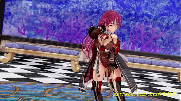 noVR mmd_Marine Dance 3d_hololiveHentai