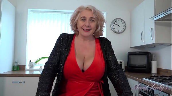 Play MP4 - AuntJudys - Busty BBW Housewife Camilla - Strip Poker POV
