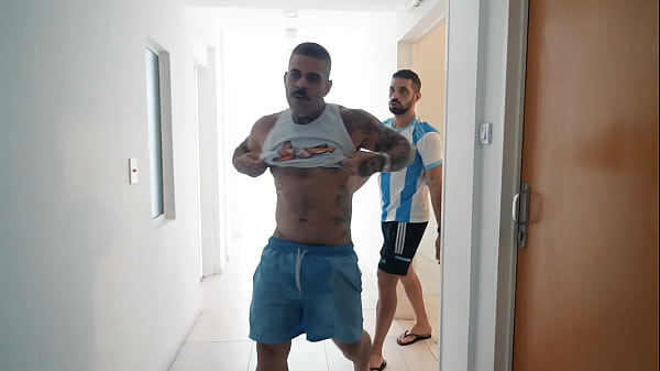 Play MP4 - I have a new Brazilian neighbor with a good cock in my building&period; He vibrated inside my ass very hard and cum