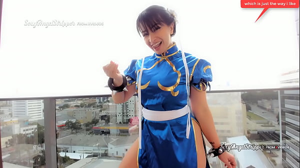 Play MP4 - PUBLIC JOI jerk off instructions in the balcony&comma; hot Chun li cosplay big butt girl teasing and dirty talking with cumming countdown&comma; the best joi you ever watched&excl;&excl;&excl;&excl;